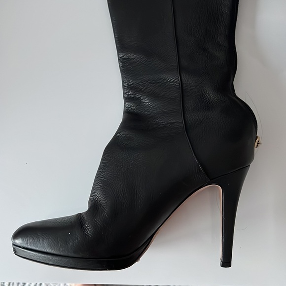 Jimmy Choo tall black boots - Picture 2 of 8